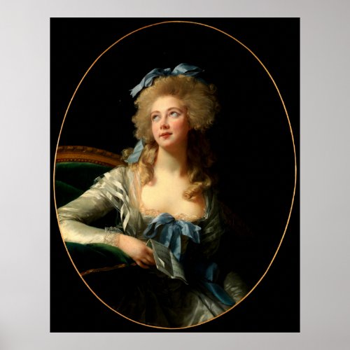 Madame Grand by by Elisabeth Louise Vige Le Brun Poster