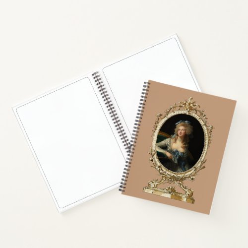 Madame Grand by Elisabeth Louise Vige Le Brun  Notebook