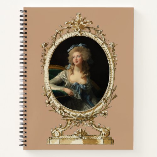 Madame Grand by Elisabeth Louise Vige Le Brun  Notebook
