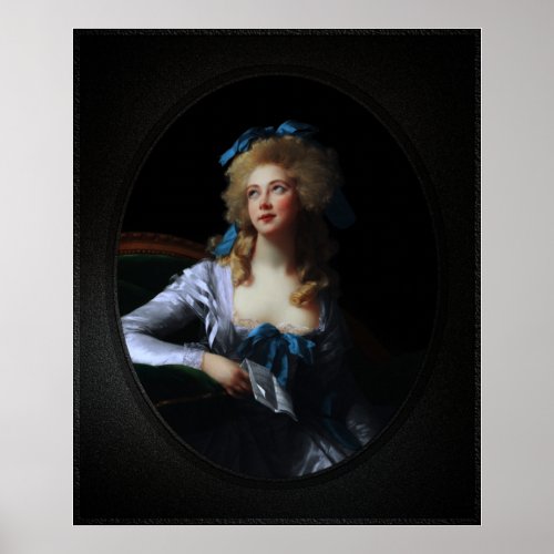 Madame Grand by Elisabeth Louise Vigee Le Brun Poster
