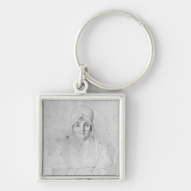 Madame Ingres Mere  1814 Keychain (Front)