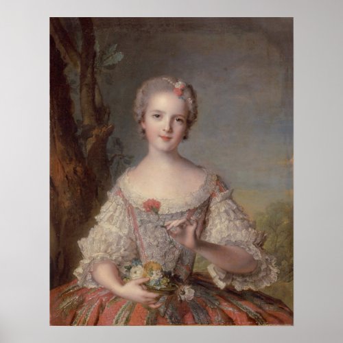 Madame Louise de France _ Jean_Marc Nattier Poster