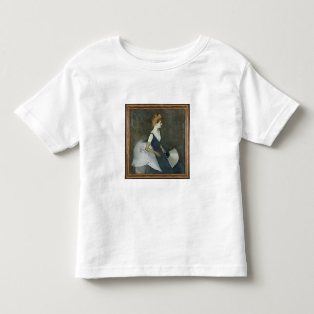 Madame Marthe Letellier Sitting on a Sofa Toddler T-shirt (Front)