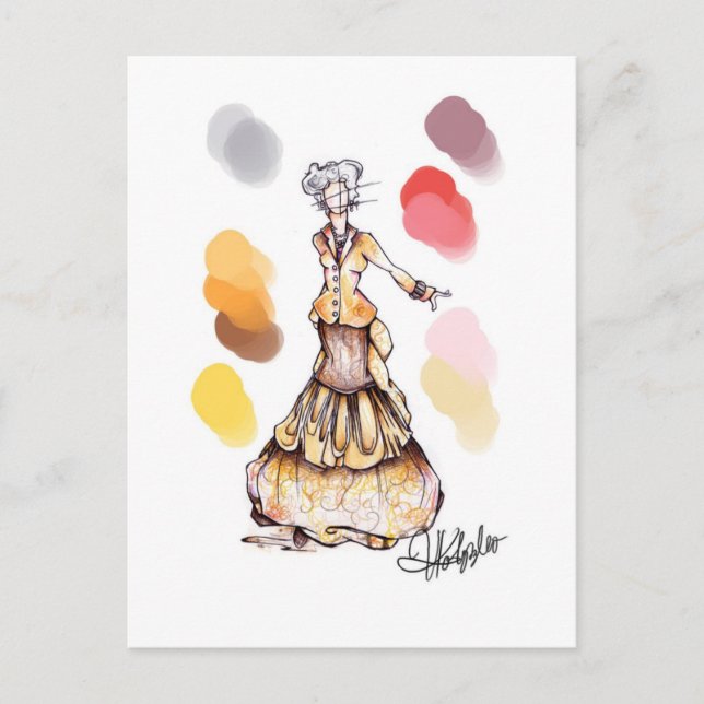 madame morrible postcard (Front)