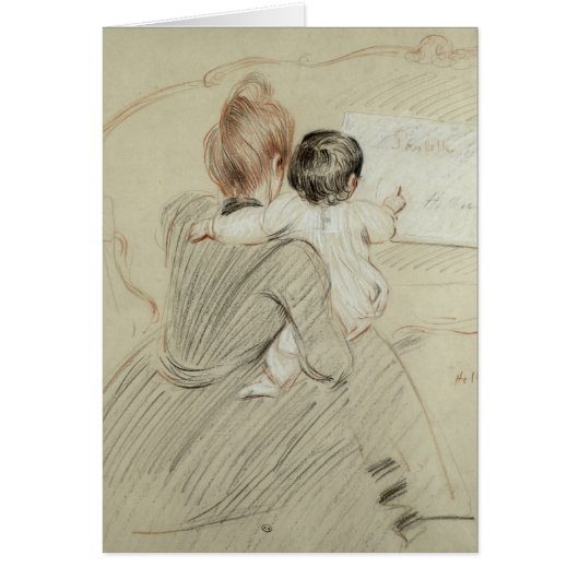 Madame Paul Helleu and her Daughter Paulette (Front)