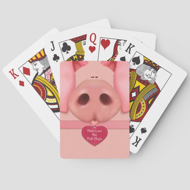 Madame Piggy Playing Cards (Back)