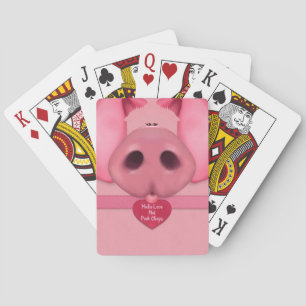 Madame Piggy Poker Cards