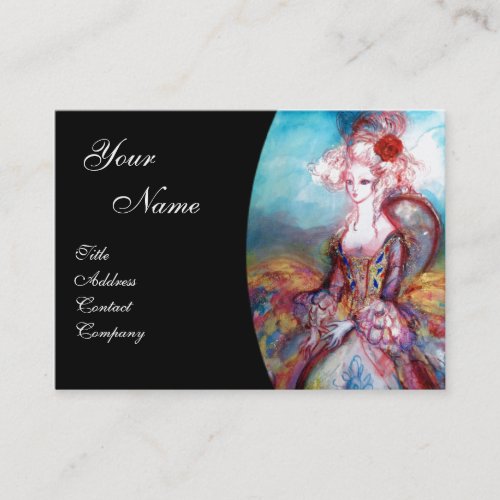 MADAME POMPADOUR BeautySalonSpa Makeup Artist Business Card