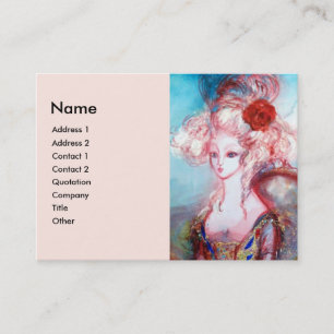MADAME POMPADOUR ,Beauty,Salon,Spa ,Makeup Artist Business Card