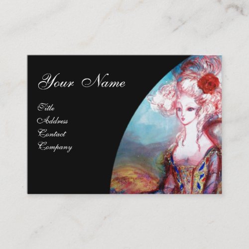 MADAME POMPADOUR BeautySalonSpa Makeup Artist Business Card