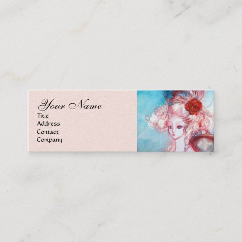 MADAME POMPADOUR BeautySalonSpa Makeup Artist Mini Business Card