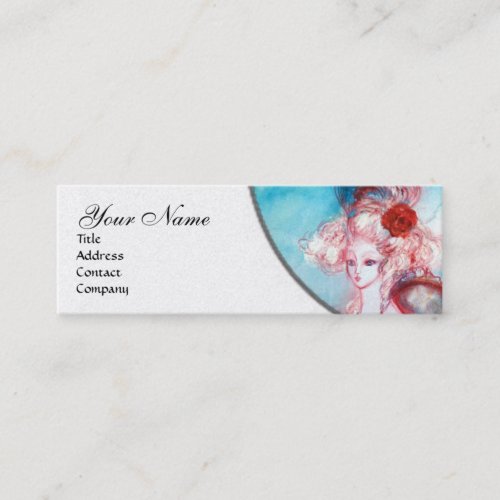 MADAME POMPADOUR BeautySalonSpa Makeup Artist Mini Business Card