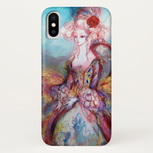 MADAME POMPADOUR Elegant Beauty Fashion iPhone X Case