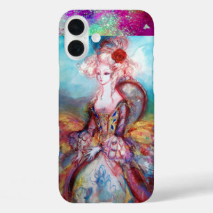 MADAME POMPADOUR ,Elegant Beauty Fashion iPhone 16 Plus Case