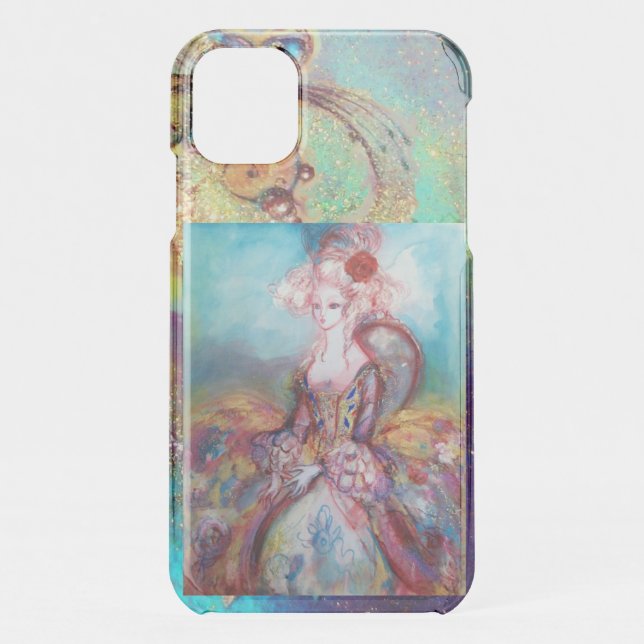 MADAME POMPADOUR ,Elegant Beauty Fashion Uncommon iPhone Case (Back)