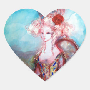 MADAME POMPADOUR, heart Heart Sticker