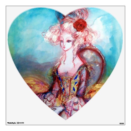 MADAME POMPADOUR Heart Wall Sticker