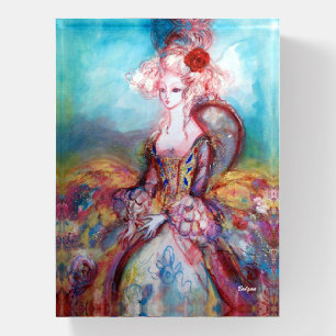 MADAME POMPADOUR PAPERWEIGHT