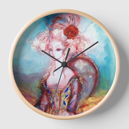 MADAME POMPADOUR WALL CLOCK