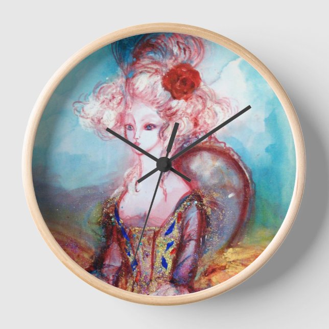 MADAME POMPADOUR WALL CLOCK (Front)