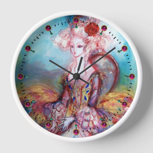 MADAME POMPADOUR WALL CLOCK