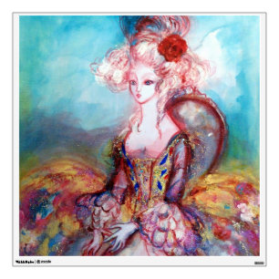 MADAME POMPADOUR WALL STICKER
