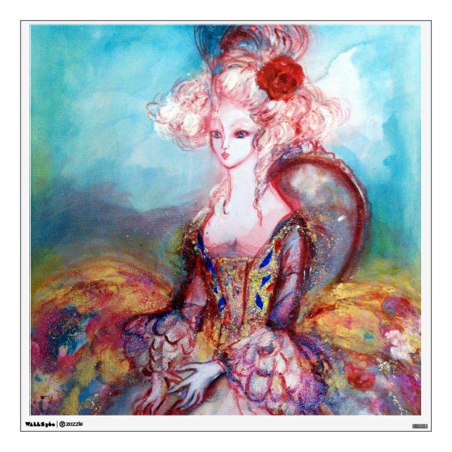 MADAME POMPADOUR WALL STICKER (Front)