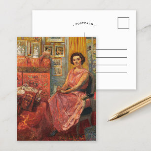 Madame Reine Bénard   Édouard Vuillard Postcard