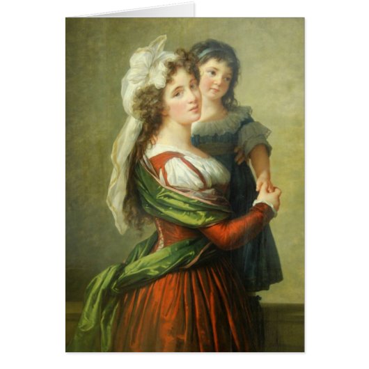 Madame Rousseau and her daughter (Front)