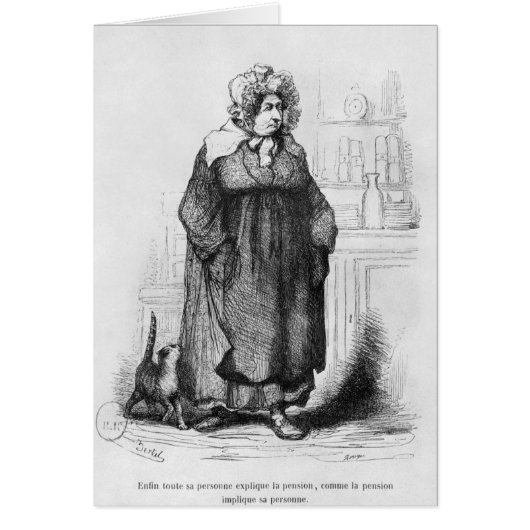 Madame Vauquer Cards (Front)
