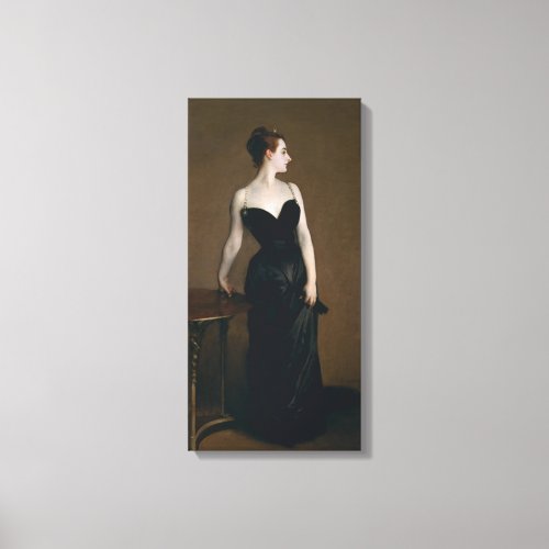Madame X by John Singer Sargent Canvas Print
