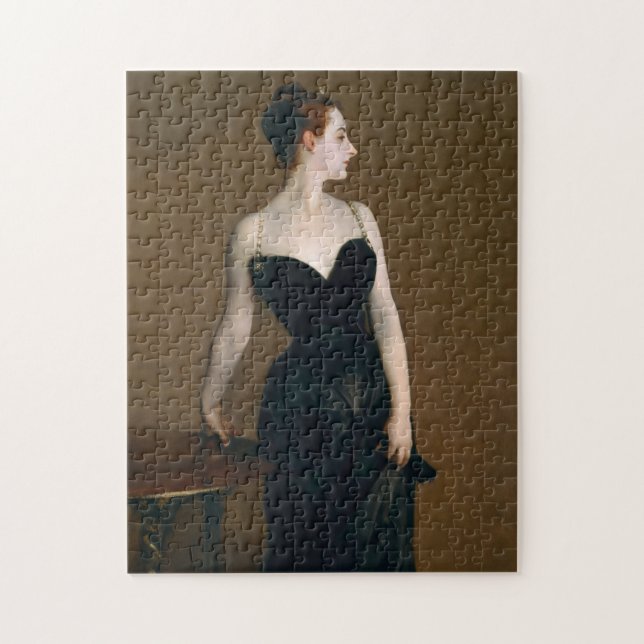 Madame X by John Singer Sargent Jigsaw Puzzle (Vertical)