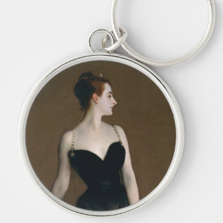 Madame X by John Singer Sargent Keychain