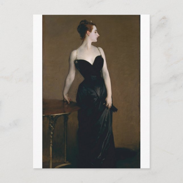 Madame X by John Singer Sargent Postcard (Front)