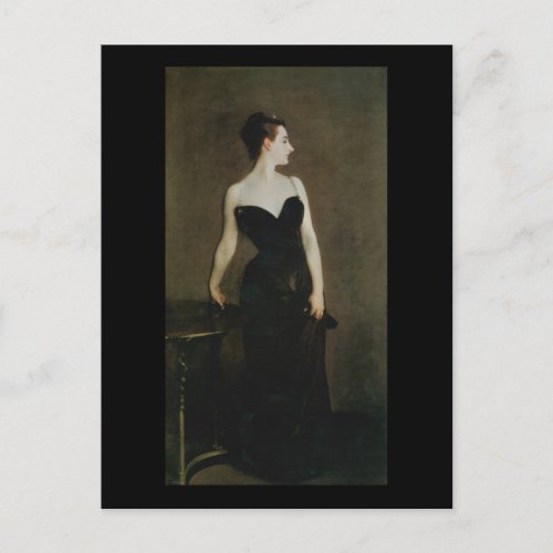 Madame X by John Singer Sargent Postcard