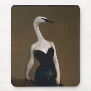 Madame X Has a Swanlike Neck Mousepad