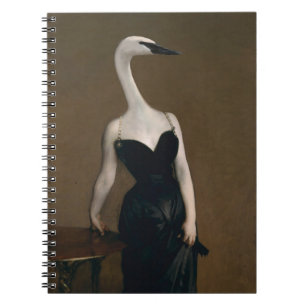 Madame X Has a Swanlike Neck Notebook