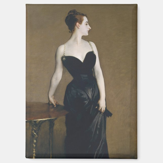 Madame X Portrait by John Singer Sargent Magnet (Front)