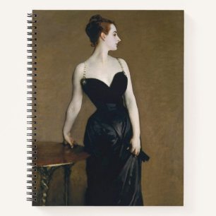Madame X Portrait by John Singer Sargent Notebook