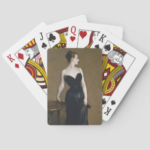 Madame X Portrait by John Singer Sargent Poker Cards