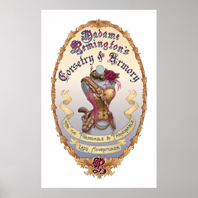 MadameRemington's Corsetry & Armory Poster (Front)