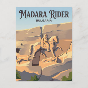 Madara Rider Bulgaria Postcard