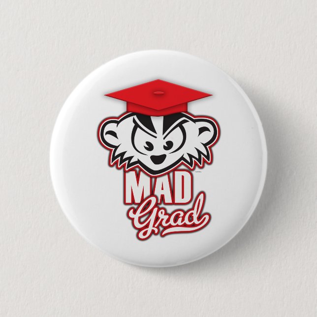 MadBadger MAD Grad Button (Front)
