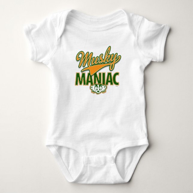 MadBadger MUSKY Baby Bodysuit (Front)
