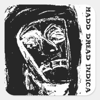 MADD DREAD INDICA SQUARE STICKER
