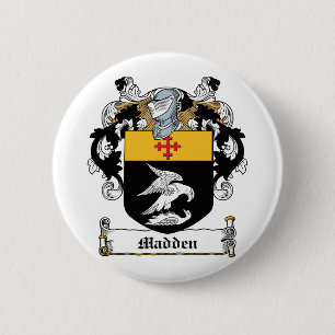 Madden Family Crest Button