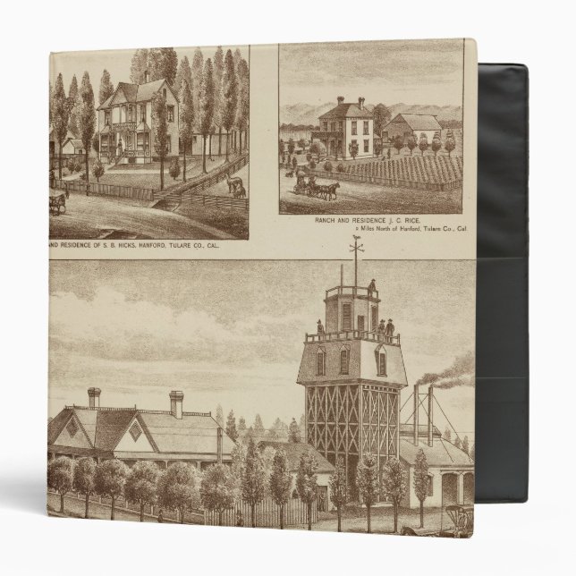 Madden residence, Water Works 3 Ring Binder (Front/Inside)