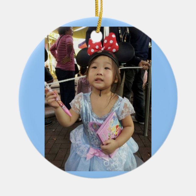 Maddie Ceramic Ornament (Front)