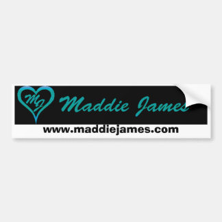 Maddie James bumper sticker