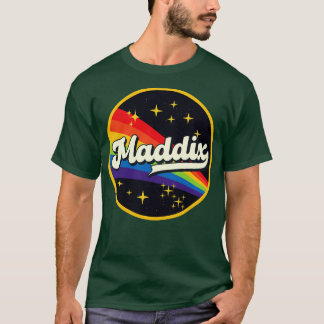 Maddix Rainbow In Space Vintage Style T-Shirt
